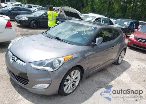 2015 Hyundai Veloster from USA, damaged, VIN KMHTC6AD5FU229487